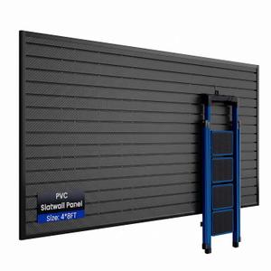 SMARTSTANDARD PVC Slatwall Panel 4x8 FT,PVC Garage Wall Organizer System