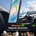 FNTCASE for Samsung Galaxy S26+ Plus Case: with [Magnetic Ring Kickstand] [Screen Protector] [Compatible with MagSafe] [Military-Grade Drop Protection] Shockproof Grip Bumper TPU Sturdy Cases Black