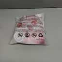 Small Stall Shower Curtain 36 x 72 Inch, Half Narrow Watercolor Floral Fabric Shower Curtain, Modern Abstract Burgundy Red Flower Bathroom Shower Curtain Set with Hooks