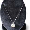 Resilient Velvet Necklace Display Stand, Jewelry Store Retail Countertop Storage Holder, Pendant Necklace Organizer Rack (Grey, Resilient Velvet)