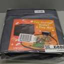 XL Toy Storage Organizer with Play Mat - Storage Bag/Box for Kids, Boys, Girls, Nursery, Playroom - Basket for Building Bricks/Blocks - Collapsible Fabric Cube Bin, 13"x13"x15" (Dark Gray)