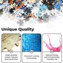 Puzzles for Adults Jigsaw Puzzles 1000 Pieces for Adults Kids– Eilean Donan Castle Scotland Wooden Puzzle Jigsaw Puzzle Artwork Intellective Educational Toys Gifts(29.5x19.7 Inches)