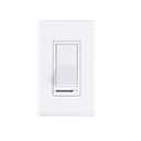 Cloudy Bay in Wall Dimmer Switch for LED Light/CFL/Incandescent,3-Way Single Pole Dimmable Slide,600 Watt max,Cover Plate Included