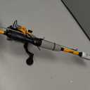 Lew's Hypersonic Spinning Reel and Fishing Rod Combo, IM6 Graphite Rod with Fast Action, 3+1 Bearings, 5.1:1 Gear Ratio, Speed Lube
