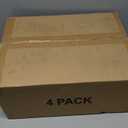 4 Tier Stackable Storage Bins with Lids, 28Qt Plastic Storage Containers with Magnetic Doors & Wheels, Convenient Storage Bins Closet Organizers, Household Organization for Home, Party, Office, Dorm