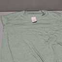 ATHMILE Womens T Shirts 2026 Short Sleeve V-Neck Shirts Cute Fit Summer Casual Tee Tops XL (Gray Green)