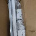 Silent Ceiling Curtain Track with Wall Mount, 6ft-9ft, White