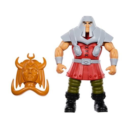 Masters of The Universe Origins Action Figure Cartoon Collection Ram Man, 5.5-inch 1980s Motu TV Human Battering Ram, Detailed Design & Accessory