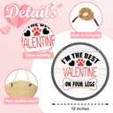 Valentines Day Door Decorations, Valentine Sign for Front Door Indoor Outdoor Porch Wall Decor, Valentine's Day Hanger for Cat Dog Lovers Party Decoration - B07