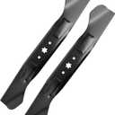 942-04244 Mower Blade for 46" Deck Cub Cad et XT1 XT2 LT46 LTX1045 - High Lift Blade Compatible with Troy-Bilt MTD Craftsman Riding Lawn Tractor, Replace 742-04244 942-04244A 742-04290, 2 Pack