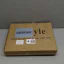 Small End Table, Couch Side Table with 2-Tier Storage Shelf, Wood Coffee Table for Bedroom, Living Room, Small Spaces (Rustic Walnut)