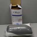 Memory Foam Pillows, Cervical Pillow for Neck and Shoulder Pain Relief, Ergonomic Contour Bed Pillow, Soft for Side Sleep Stomach Sleeping and Back Sleeper (Queen Size-24.8''Lx14.96''Wx5.78''H, Grey)