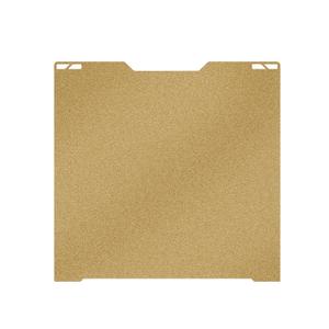 355x346mm PEI Build Plate for Bambu Lab H2D, Double Sided Gold Textured Flexible Spring Steel Bed, High Temp 300 Resistant Heated Platform for PLA/PETG/ABS/TPU