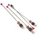 FOMIUZY Washer Machine Suspension Rods Parts DC97-05280W DC97-16350E Fit For Samsung WA45H7000AW/ A2 WA50R5400AV/ US WA50R5200AW/ US WA54R7600AC WA50R5400AW/ US WA422PRHDWR/ AA WA5451ANW/ XAA WA45N3050AW