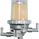 Partman AM879740 Fuel Filter Assembly Fits John Deere 110 990 4500 4510 4600 4610 4700 4710 990 WF 1600 WF 1620 WFT 1600