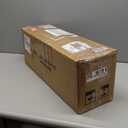 Halatool 24 Inch Window Boxes Planters, 2 Pack Sturdy Metal Deck Flower Railing Planter Box with Coco Liners for Indoor Outdoor Decor, Adjustable Rail Planter for Window Fence Porch Balcony Patio Lawn