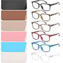 NOVIVON 6 Pack Reading Glasses for Women, Reading glasses men, Blue Light Blocking Readers, Computer eye glasses, Cheaters