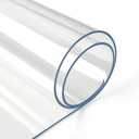 Deep Dream 2.0mm Clear Desk Cover Protector, 4096 Inch, Mat for Dining Room Table, Rectangle Tablecloth