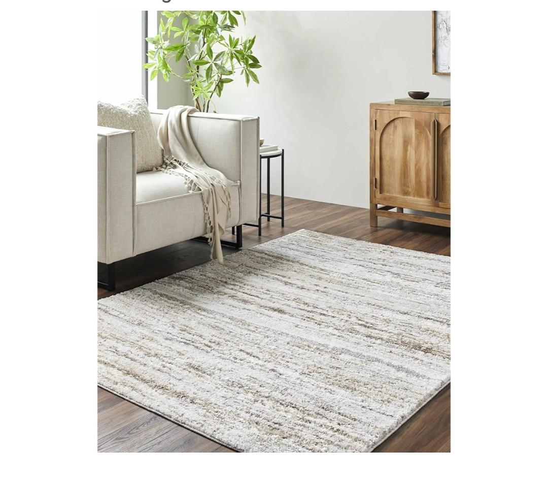 Living Room, Bedroom Area Rug - Farmhouse - High Pile - 2' x 2'11"