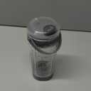 Replacement Blender Cup with Lid for Ninja Blast Portable Blender BC100 & BC151 Series: 18 oz Blender Cup Accessories Part Compatible with Ninja Blast Blender (Grey)