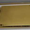 5-Tier Storage Shelf with Wheels Foldable Expandable Adjustable Gold