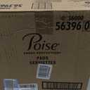 Poise Incontinence Pads & Postpartum Incontinence Pads, 4 Drop Moderate Absorbency, Regular Length, 132 Count, Packaging May Vary