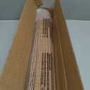 LazBlinds No Drill Bamboo Roman Shades, 34.5" W x 72" H, Malay Oak