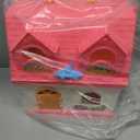 Fisher-Price Little People Toddler Toy Surprise & Sounds Home Musical Playhouse with Figures & Accessories for Pretend Play Kids Ages 1+ Years