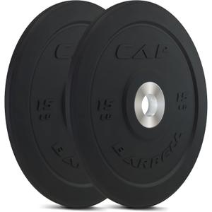 CAP Barbell Rubber Olympic Bumper Plate | Multiple Options/Colors