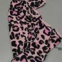 ROZKITCH Dog Winter Coats for Small Dogs, Pet Windproof Warm Cold Weather Jacket Vest with Luminous Zipper, Jumpsuit Apparel Outfit Clothes for Small Dog Pink, Size: 2XS