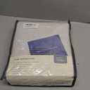 100% Blackout Shield Linen Blackout Curtains for Bedroom 84 Inches Long, Back Tab/Rod Pocket Living Room Drapes, Thermal Insulated Blackout Curtains 2 Panels Set, 50" W x 84" L, Beige