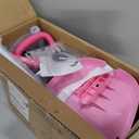 Liberry 2 in 1 Toddler Tricycle Age 2 3 4 Years Old, Kids Trike with Adjustable Push Handle, Bell & Basket, 3 Wheel Bike Riding Toy Birthday Gift for Girls Boys, Pink