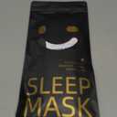 MABAO Sleep Mask for Side Sleeper, Eye Mask for Sleeping Women Men, 3D Contoured Cup No Eye Pressure 100% Light Blocking Sleeping Mask with Adjustable Strap Night Blindfold Flight, Travel, Nap, Black