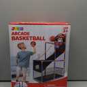 JOYIN Arcade Basketball Game Set with 4 Balls and Hoop for Kids 3 to 12 Years Old Indoor Outdoor Sport Play - Easy Set Up - Air Pump Included - Ideal for Competition