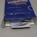 TEXAS LINEN CO. Luxury Egyptian Cotton King Pillow Cases Set of 2-1000 Thread Count Pillowcases for Sleeping, Soft, Cooling Pillow Cover, Extra Long Staple Hotel Quality Pillow Cases - Light Blue