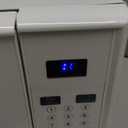 COMMERCIAL CHEF 1.4 Cubic Foot Microwave with 10 Power Levels, Small Microwave with Push Button, 1100 Watt Microwave with Digital Control Panels, Countertop Microwave with Timer, White