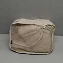 BAGAIL 6 Set/8 Set/10 Set Packing Cubes Various Sizes Packing Organizer for Travel Accessories Luggage Carry On Suitcase (Cream)