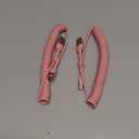 2Pack CarPlay USB A to USB C Coiled Charge Cable for iPhone 15,Short Car/Uber Charging Cord Sync Data Retractable Charger for iPhone 15/16 Pro Max, Samsung, for Apple CarPlay & Android Auto-4Ft Pink