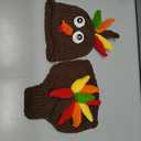 Photography Prop Baby Infant Costume Turkey Crochet Knitted Hat Diaper