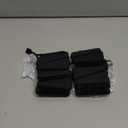 Wrist Weights, Ankle Weights for Women Men, Adjustable Wrist Weighted Bracelet for Home Gym Workout, Running, Yoga, Exercise, Strength Training (2 lb Pair (1 lb Each), Black)