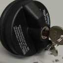 Locking Gas Cap, Lock Fuel Tank Cap Compatible with Toyota Tacoma, 4Runner, Camry - Chevy Silverado 1500, Cruze, Malibu, Camaro - Nissan Altima, Titan, Murano, Sentra, NV1500