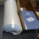 Osteo Cervical Pillow for Neck Pain Relief, Hollow Design Odorless Memory Foam Pillows with Cooling Case, Adjustable Orthopedic Bed Pillow for Sleeping, Support for Side Back Sleepers, Size: Queen(25.5*16.5*5.2/4.1 inches), Blue