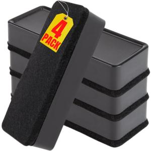 Always23 Dry Erase Board Eraser, White Board Eraser, Dry Erase Whiteboard Eraser, 4 Pack.