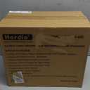 Herdio 6.5 Inches Indoor Outdoor Bluetooth Speakers Waterproof Wired 400 Watts with Powerful Bass,2 Way Wall Mount Speakers All-Weather Durability for Patio Home Deck Porch Backyard(Pair,Black)