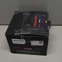 Smart Projector 1080P 4K Support with WIFI 6 and 2-Way Bluetooth 1500ANSI Auto Keystone Electric Focus Mini Projectors Home Theater Movie Outdoor Portable Projector (Black)