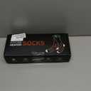 Heated Socks for Men Women, 8000mAh Rechargeable Battery Electric Heating Socks with APP Control Washable Winter Warm Socks for Foot Warmer Outdoor Fishing Hunting Ski Cycling Hiking Camping (X-Large)