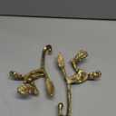 2 Pieces of Antique Brass Wall Hooks. Heavy - Duty Metal Ornament Hooks for Hanging Coats, Backpacks, Towels and Keys. 3D Bird - on - Branch Style for Home Decor