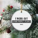 Therapist Ornament, ABA Therapist Gift, Future Therapist, Therapist Christmas, Behavior Therapist, Funny Therapist Gift (T4)