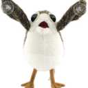 Star Wars The Last Jedi Porg on Board Figure Suction Cup Plush - White and Brown