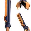 Airflow attachment compatible with Dyson Airwrap Multi-Styler, No heat damage for Natural Straight Styling, fits HS01 HS05 i.d. Prussian Blue